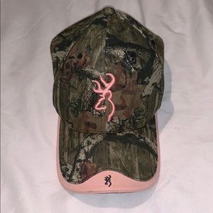 Browning camo baseball hat